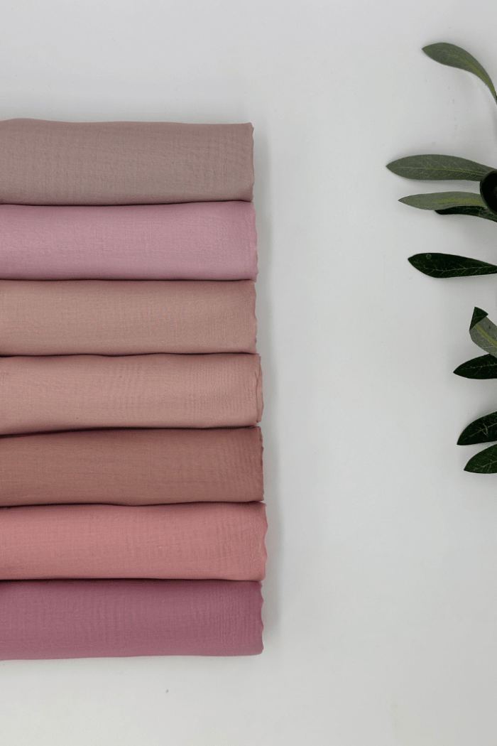 Cotton Voile Pink Shades